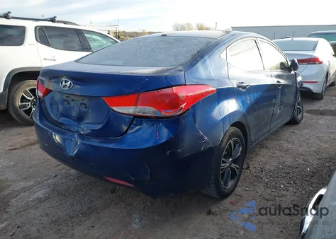 2013 Hyundai Elantra Gls z USA, uszkodzony, nr VIN KMHDH4AE0DU871924